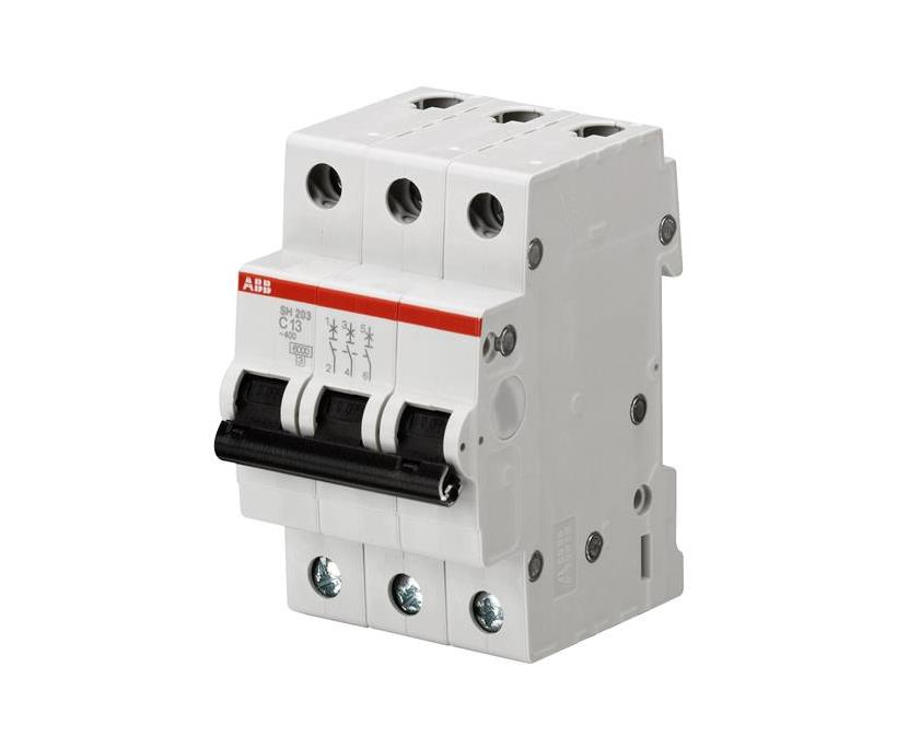 Miniature Circuit Breaker - SH203 - 3P - C - 40 ampere