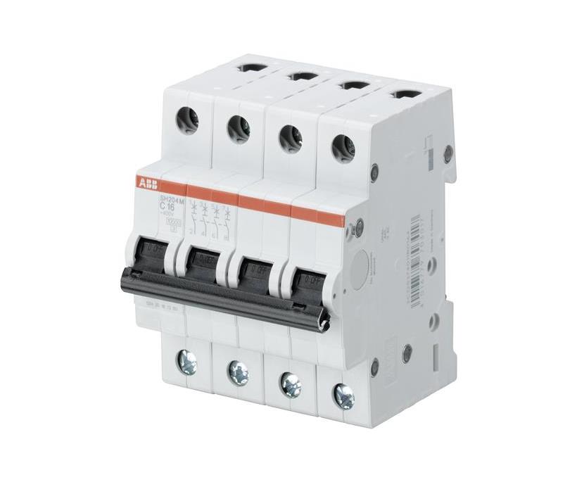 Miniature Circuit Breaker - SH204M - 4P - C - 50 ampere