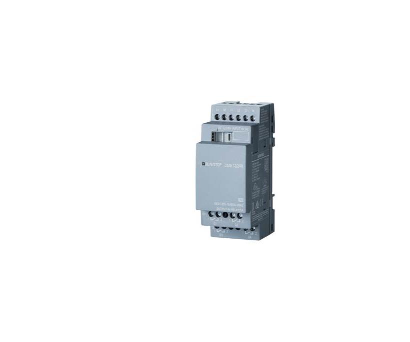 Digital module DM8 12/24R, PS 12-24VDC, 4DI 12-24VDC/4DO Relay