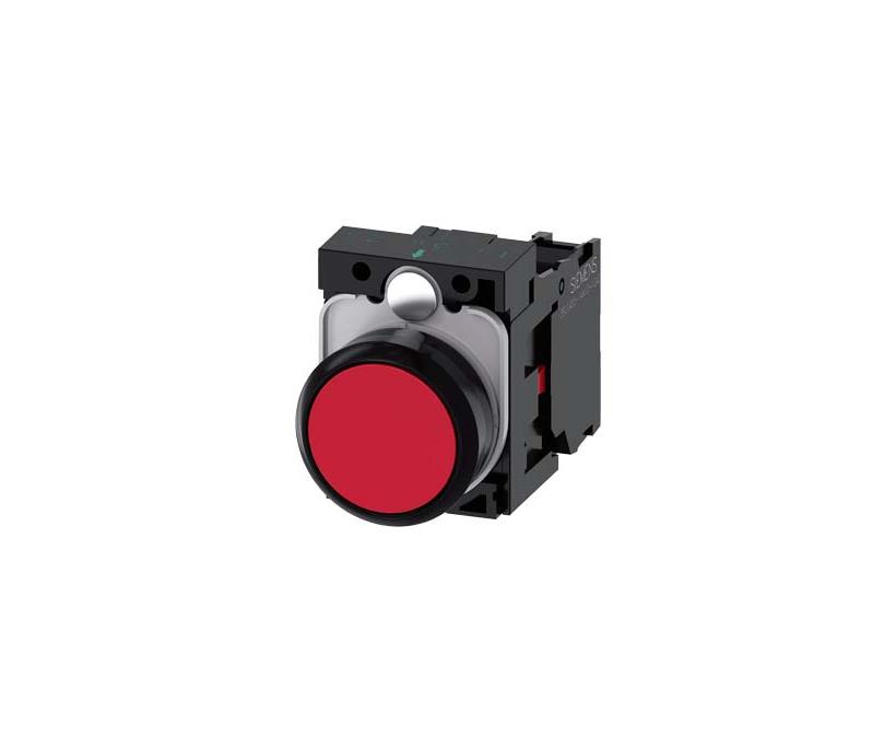 Momentary Push Button Red 1NC