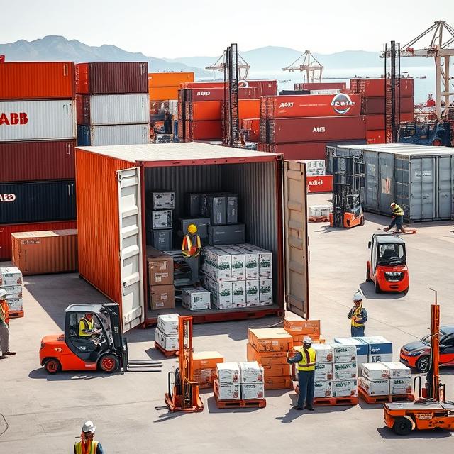 Containerized Electrical Supply Logistics